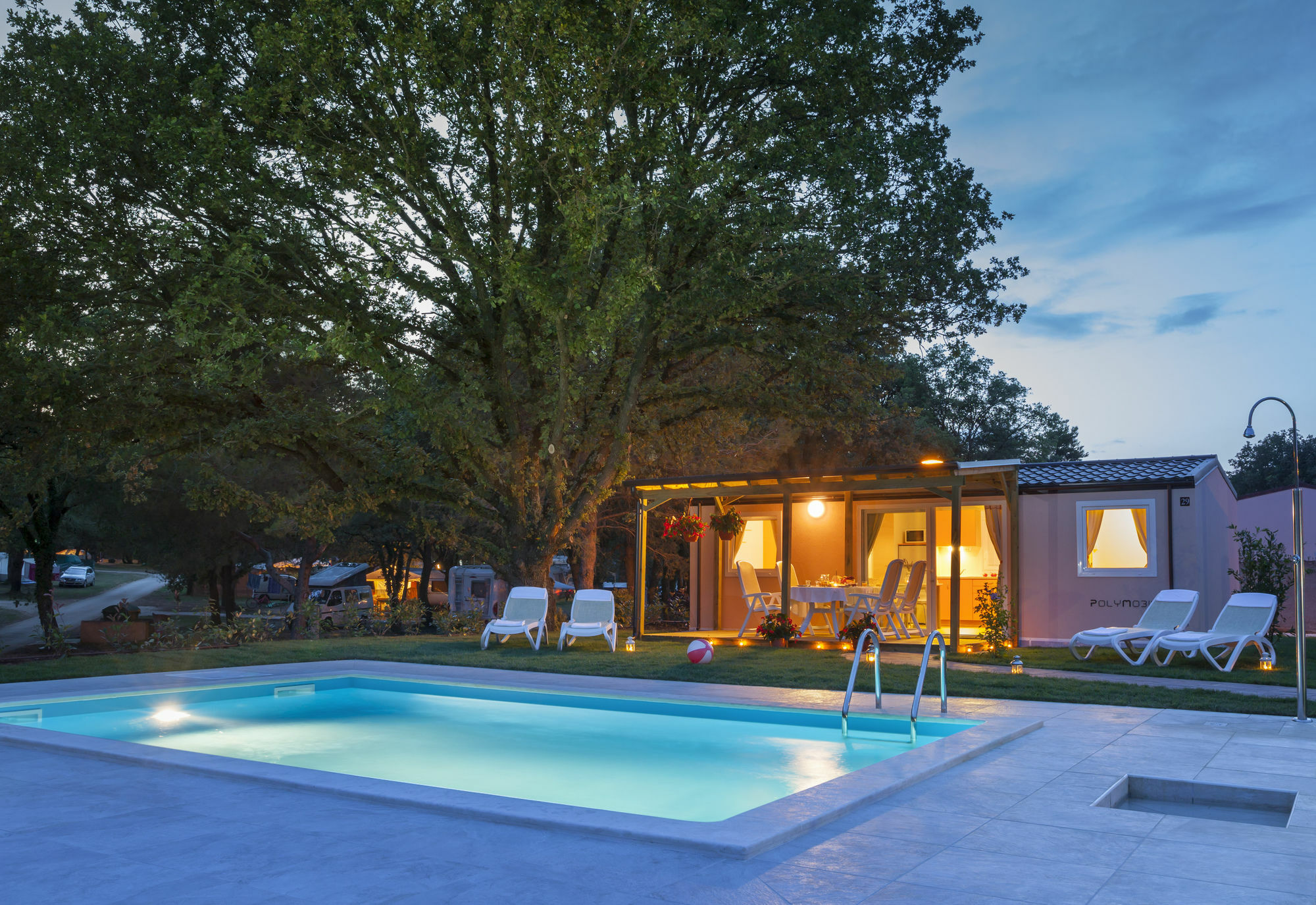 Maistra Camping Valkanela Mobile Homes Funtana Bagian luar foto